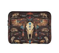 Goat Tribe Token Laptop Sleeve Case 15-16 Inch Concise Case for Laptop for Work Journey