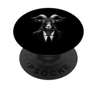 Goat Wildlife Forest Art Animal Lover Farm Motif PopSockets Adhesive PopGrip