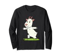 Goat Yoga Yogi Humour Long Sleeve T-Shirt