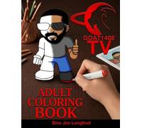 GOAT1408 TV Adult Coloring Book