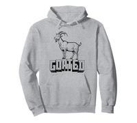 GOATED Greatest Funny Goat Graphic Pullover Hoodie