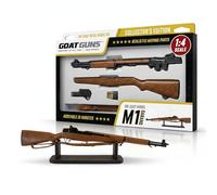 GoatGuns M1 Garand Model Black/Wood Grain | 1:4 Scale Diecast Metal