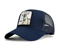 Goats Baseball Cap Hat Anime Snapback Cap Hip-Hop Flat Adjustable Hat Embroidery