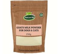 Goats Milk Powder for Dogs & Cats 250g by Hatton Hill | Goat Milk for use as High Protein, Hypoallergenic Digestion, Anti-inflammatory Powdered Instant Meal Topper