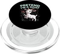 Goats Pretend I'm A Goat Funny Farm Animal Goat Lover Kids PopSockets PopGrip for MagSafe