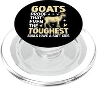 Goats Proof That Even The Toughest Souls Have A Soft Side PopSockets PopGrip for MagSafe