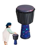 Goatskin African Handmade Percussion, Portable Traditional Bongo Drum, Professional Quality Sound Instrument, Vintage Goat Skin Hand Drum for New Year Music Parties