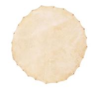 Goatskin Drum Head 320mm Diameter Flat Goat Skin Round Shape Replacing Drum Heads Drumming Sound Authenticity for Bongo Drums Shaman Drums 8/10/12/13/14in Djembe