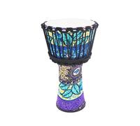 Goatskin Drumhead African Drum for Kindergartens, Music Institutions, Djembe Drum Portable for Kids, Adults Darbuka Drum(8.5 inch B)