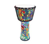 Goatskin Drumhead African Drum for Kindergartens, Music Institutions, Djembe Drum Portable for Kids, Adults Darbuka Drum(10 inch E)