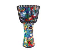 Goatskin Drumhead African Drum for Kindergartens, Music Institutions, Djembe Drum Portable for Kids, Adults Darbuka Drum(12 inch D)