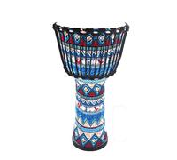 Goatskin Drumhead African Drum for Kindergartens, Music Institutions, Djembe Drum Portable for Kids, Adults Darbuka Drum(10 inch B)