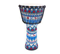 Goatskin Drumhead African Drum for Kindergartens, Music Institutions, Djembe Drum Portable for Kids, Adults Darbuka Drum(12 inch B)
