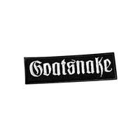 GOATSNAKE, Doom Metal, Hard Rock, Heavy Death Black Sleep, Electric Wizard, Sunn O))), GoatHell Embroidered Iron on Applique Souvenir Accessory