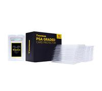 Goatward Pack of 10 Graded Card Protectors - Compatible with PSA and CGC Slabs - Rigid Plastic Mailing, Storage and Display Sleeves - Clear Protectors