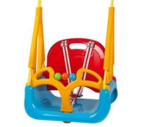 GoBabyGo BabyGo 9601 Rocking Doremi Machine 3 in 1 Maximum Load 100 kg Tested, Outdoor Toy - Blue/Red