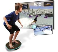 GoBalance Play & Sport - Premium Interactive Wooden Balance Board with Smart Bluetooth Sensor & Free App. 12 Fun Games, Core Sports Training, and Full-Body Workouts. Perfect for the Entire Family