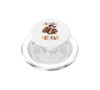 Gobble Gobble Funny Turkey Thanksgiving Costume PopSockets PopGrip for MagSafe