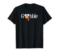 Gobble Till You Wobble Cool Turkey Thanksgiving T-Shirt