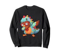 Gobble Turkey Day Happy Thanksgiving Cute Turkey Dab Kids Sweatshirt