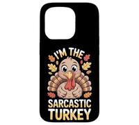 Gobble Up Laughs I'm The Sarcastic Turkey Case for iPhone 15 Pro