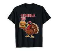 Gobble Up Thanksgiving Feast Style T-Shirt