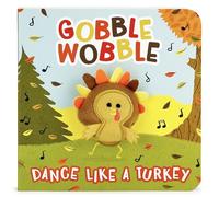 Gobble Wobble Puppet Book: Includes Attached Finger Puppet