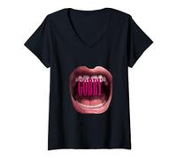 Gobby A Chatterbox Who Talks Too Loudly V-Neck T-Shirt