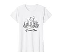 Gobekli Tepe Turkey Neolithic Archaeology History Value Graphic T-Shirt, Women, White, M