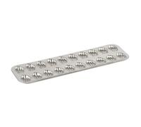 Gobel 20 Hole Madeleinettes Tin Plate Baking Tray 395 x 125mm Made in France