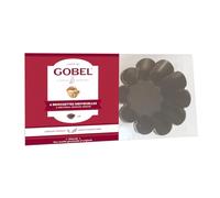 Gobel Box of 6 Perforated 271641 Fluted Brioche Base Non-Stick | Made in France; PFAS free, easy release; golden and fluffy briochettes withstands 482°F