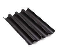 Gobel Non-Stick French Thin Baguette Baking Tray 35x24cm 4 Loaf Pan