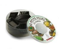 Gobel Paderno World Cuisine Set of 60 Assorted Non-Stick Petit Four Molds (round/1.5 dia. and square/2.5 dia.)