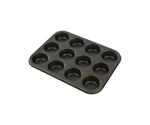 Gobel Springform Muffin Pan - Cupcake/Mince Pies Non-Stick Baking Tray - 12 Cups