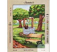 Gobelin-L S40-139 Antique Canvas/Motif Well / 40 x 30 cm