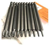 Gobest 100mm Torx Security Screwdriver Bits Set 10 Pcs T8-T45 Magnetic (Gb-0028)
