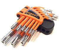 GOBEST GB-0012 Short Torx Security Tamper Proof Key Set 9 pcs T10-T50