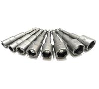 Gobest Magnetic Socket Nut Driver Set 8 Pcs, 6-13 mm, 1/4 Hex Shank (Gb-0041)