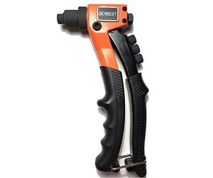 GOBEST Short Hand Riveter pop Rivet Gun 200 mm, 2.4-4.8 mm