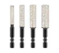 Gobest Tile Drill Bits Set 6, 8, 10 And 12mm Hex Shank With Cooling Wax