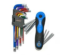 Gobest Torx Tamperproof Keys Set 17Pcs, Folding And Allen Keys