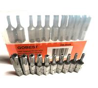 Gobest Torx Tamperproof Torx Security Screwdriver Bits Set 10 Pcs T8-T45 Gb-0029