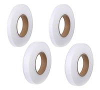 Gobesty Fabric Fusing Tape, 4 Rolls Fabric Fusing Tape Adhesive Hem Tape Iron-on Tape Hemming Tape for Sewing Or Other Fabric, 10mm and 15mm
