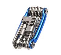 Gobesty Multifunction Bike Repair Tool Kits, 11 in 1 Bicycle Tool Kit Bike Chain Tool, Tire Patch,Tyre Lever / Mini Tool for Outdoor Cycling