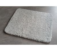 Gobi Light Grey Bathroom Rug 55x65cm. Supersoft. Pile Height: 25mm