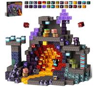 GobiDex 100 PCS Magnetic Blocks - Building & Learning Toy for Kids Age 3+ with Magnet | Cave Adventure STEM Sensory Educational Construction Gift for Boys, Girls & Toddlers