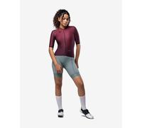 Gobik Attitude 2.0 Jersey short sleeve maroon Women - XXL