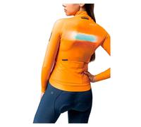 Gobik Hyder Long Sleeve Jersey Orange XL Woman XL Madras
