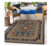 GOBIWM Unique Vintage Ethnic Style Large Area Carpet Traditional Classic Oriental Rug Anti Slip Floor Mat for Living Room Bedroom Hotel Hallway (15, 80 * 120cm)