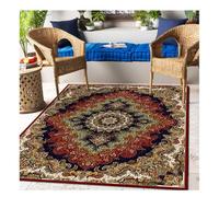 GOBIWM Unique Vintage Ethnic Style Large Area Carpet Traditional Classic Oriental Rug Anti Slip Floor Mat for Living Room Bedroom Hotel Hallway (14, 100 * 200cm)